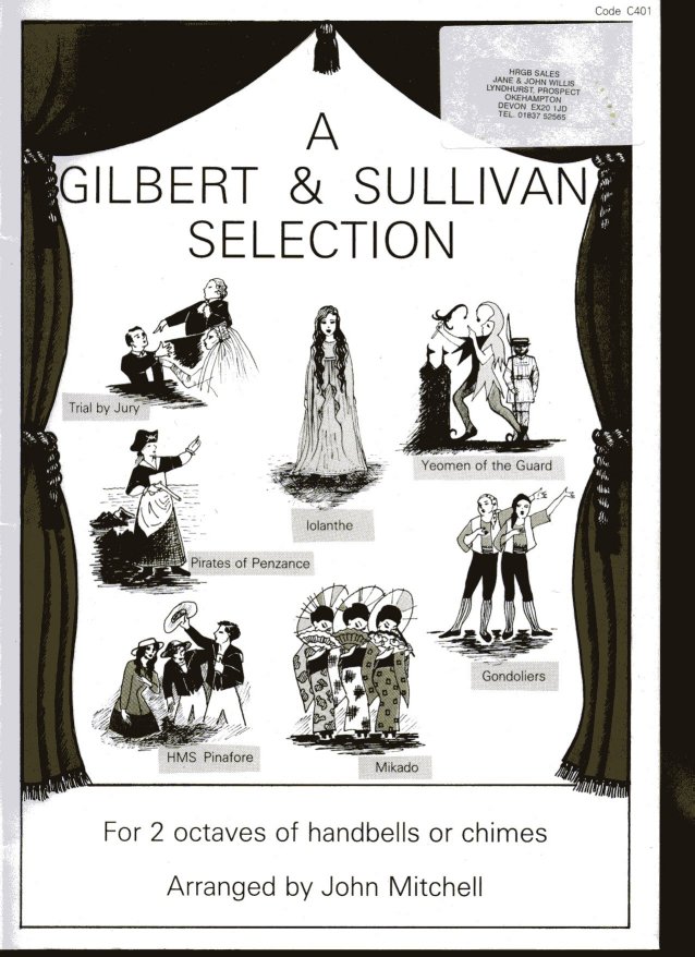 A Gilbert and Sullivan Collection (C401) - 2 Octaves - Staff